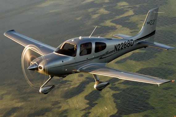 Skyline Flight N2288D in flight
